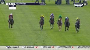 Video preview image for Newmarket 16:15 - Christine Saunders Memorial Handicap (4)