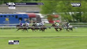 Video preview image for Nottingham 13:45 - Bet At racingtv.com Novice Stakes (5) (Div 1)