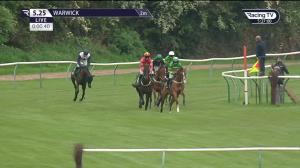Video preview image for Warwick 17:25 - Congratulations Harry Skelton Warwickshire's Champion Jockey 'National Hunt' Novices' Hurdle (4)