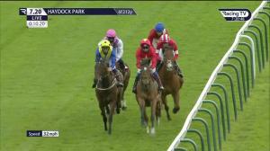 Video preview image for Haydock Park 19:20 - Watch Irish Racing On Racing TV Fillies' Handicap (4)