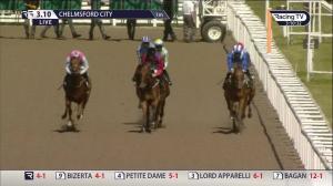 Video preview image for Chelmsford City 15:10 - Now 80's Live 11th September Handicap (6)