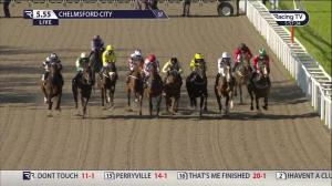 Video preview image for Chelmsford City 17:55 - tote.co.uk Now Never Beaten By SP Handicap (6)