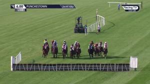 Video preview image for Punchestown 18:00 - Longhouse Maiden Hurdle (Div 1)