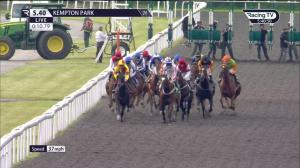 Video preview image for Kempton Park 17:40 - Unibet Casino Deposit £10 Get £40 Bonus Handicap (5)