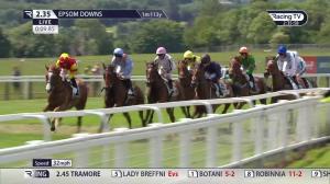 Video preview image for Epsom Downs 14:35 - Princess Elizabeth Stakes (Sponsored By Cazoo) (Group 3) (1)