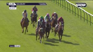 Video preview image for Salisbury 15:55 - Mansionbet Beaten By A Head Maiden Stakes (4)