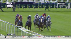 Video preview image for York 13:45 - eventmasters.co.uk British EBF Novice Stakes (3)