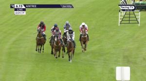 Video preview image for Aintree 18:15 - Join Racing TV Now Juvenile Hurdle (3)