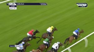 Video preview image for Carlisle 13:25 - Join Racing TV Now Restricted Novice Stakes (5)