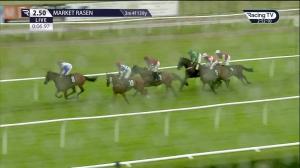 Video preview image for Market Rasen 14:50 - Mansionbet's Betstival Bet 10 Get 20 Handicap Hurdle (5) (Div 2)