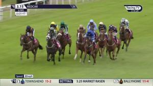 Video preview image for Redcar 15:15 - racingtv.com/freemonth Claiming Stakes (5)