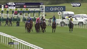 Video preview image for Newmarket 14:45 - Mansionbet's Betstival Beaten By A Head Fillies' Handicap (5)