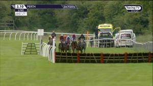 Video preview image for Perth 15:10 - Support The Ijf injuredjockeys.co.uk Handicap Hurdle (5)
