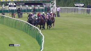 Video preview image for Salisbury 14:10 - Sergei Prokofiev Standing At Whitsbury Manor Auction Stakes (3)