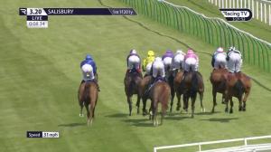 Video preview image for Salisbury 15:20 - Adaay Standing At Whitsbury Manor British EBF Maiden Stakes (4)