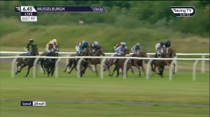 Video preview image for Musselburgh 18:45 - 100% RacingTV Profits Back To Racing Handicap (5)