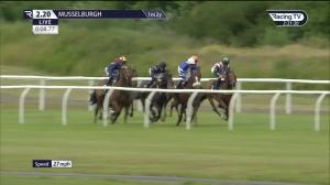 Video preview image for Musselburgh 14:20 - Watch On Racing TV Median Auction Maiden Fillies' Stakes (5)