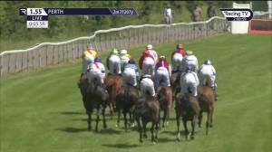 Video preview image for Perth 13:55 - Join RacingTV Now Novices' Handicap Hurdle (5)