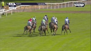 Video preview image for Perth 16:50 - Live RacingTV On Facebook Conditional Jockeys' Handicap Hurdle (4)
