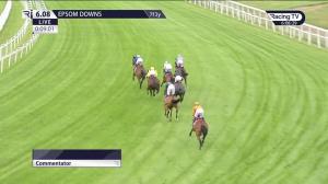 Video preview image for Epsom Downs 18:08 - Epsom Trainers Open Day 12 September Handicap (4)