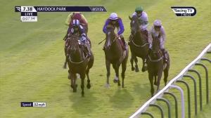 Video preview image for Haydock Park 19:38 - Irish EBF Fillies' Novice Stakes (5)