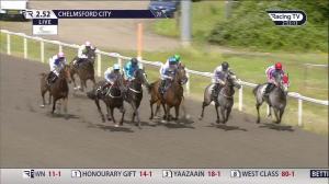 Video preview image for Chelmsford City 14:52 - tote.co.uk Now Never Beaten By SP Handicap (5)
