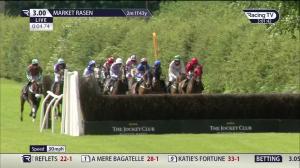 Video preview image for Market Rasen 15:00 - John Matthew Memorial Novices' Handicap Chase (5)