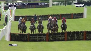 Video preview image for Market Rasen 17:20 - Racing TV Handicap Hurdle (Female Amateur Jockeys) (4)