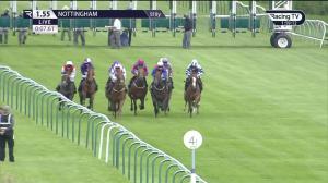Video preview image for Nottingham 13:55 - Watch Irish Racing On Racing TV Novice Stakes (5)