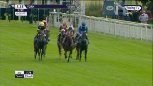 Video preview image for York 15:15 - William Hill Pick-Your-Places Irish Stallion Farms EBF Novice Stakes (3)