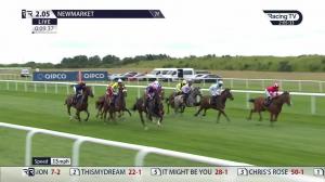 Video preview image for Newmarket 14:05 - Bedford Lodge Hotel & Spa Fillies' Handicap (2)