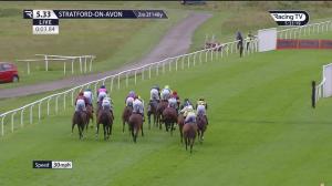 Video preview image for Stratford-on-Avon 17:33 - Good Luck England Bring It Home Conditional Jockeys' Handicap Hurdle (5)