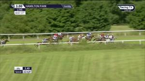 Video preview image for Hamilton Park 15:00 - Racing TV HD On Sky 426 Novice Median Auction Stakes (5)