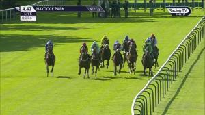 Video preview image for Haydock Park 16:42 - Watch Race Replays At racingtv.com Maiden Stakes (5)