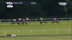 Video preview image for Haydock Park 20:20 - 100% Racing TV Profits Back To Racing Fillies' Novice Stakes (5)