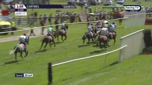 Video preview image for Cartmel 15:00 - Molson Coors Handicap Hurdle (5) (Div 2)