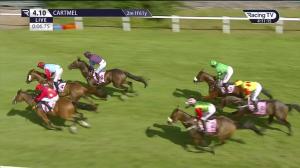 Video preview image for Cartmel 16:10 - Lakes Luxury Loos Handicap Chase (3)