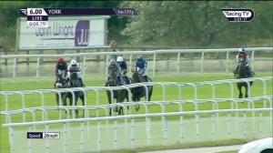 Video preview image for York 18:00 - John Wright Electrical Silk Series Female Jockeys' Handicap (Pro-Am Female Jockeys) (4)