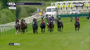 Video preview image for Salisbury 17:30 - Highclere Castle Horse Feed 'Carnarvon' Handicap (Gentleman Amateur Jockeys) (6)