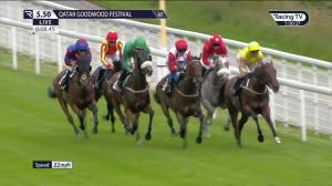 Video preview image for Goodwood 17:50 - World Pool EBF Fillies' Handicap (3)