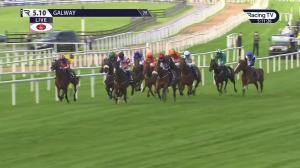 Video preview image for Galway 17:10 - Colm Quinn Bmw Irish European Breeders Fund Fillies Maiden 