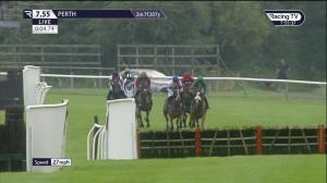 Video preview image for Perth 19:55 - Join Racing TV Now Handicap Hurdle (4)