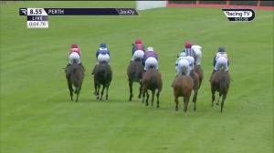 Video preview image for Perth 20:55 - perthlodge.co.uk Amateur Jockeys' Handicap Hurdle (5)
