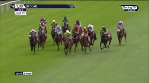 Video preview image for Redcar 13:35 - Watch Racing TV In Stunning HD Fillies' Novice Stakes (5)