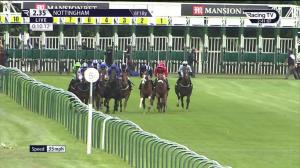Video preview image for Nottingham 14:35 - Mansionbet Betstival Beaten By A Head EBF Maiden Stakes (5)