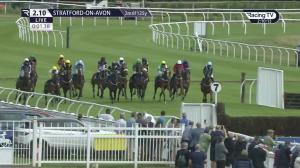 Video preview image for Stratford-on-Avon 14:10 - Erin, Anya and Joe Brewer Handicap Chase (5)