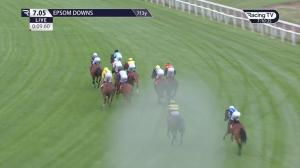 Video preview image for Epsom Downs 19:05 - British Stallion Studs EBF Restricted Novice Stakes (4)