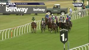 Video preview image for Musselburgh 17:40 - Join Racing TV Now Amateur Jockeys' Handicap (6)