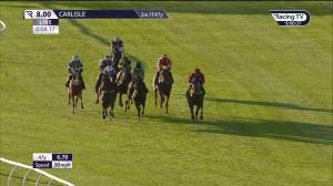 Video preview image for Carlisle 20:00 - Vl Aesthetics Honours Deborah Earl Handicap (Professional and Amateur Female Jockeys) (Qualifier) (5)