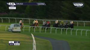 Video preview image for Carlisle 20:30 - Vl Aesthetics Honours Pam Eland Handicap (Professional and Amateur Female Jockeys) (5)